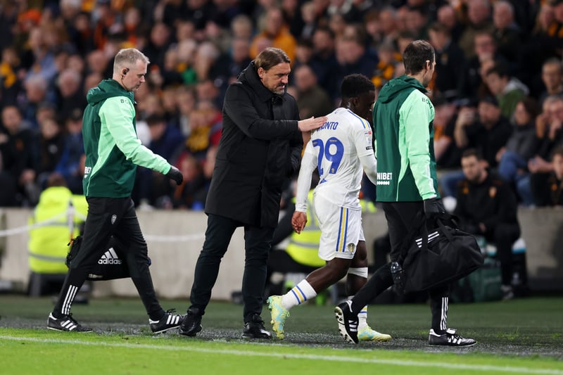 Farke confirmed on Friday the forward had picked up an ankle injury and would not feature against Watford. The extent of his injury has not yet been revealed. 