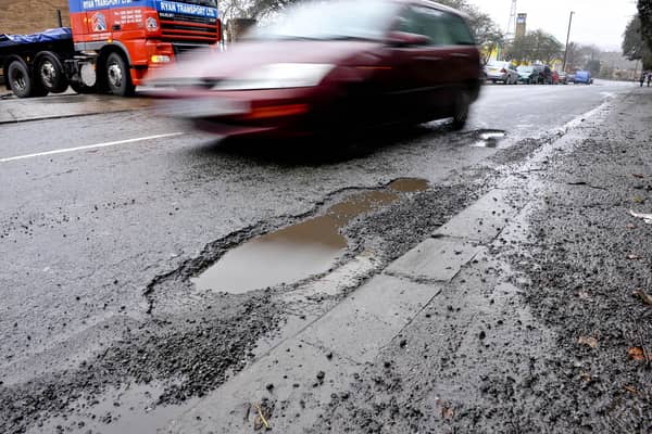 Less than 10 miles of roads in Sheffield were maintained in 2021-22, new figures show. File photo: Ben Birchall/PA Wire