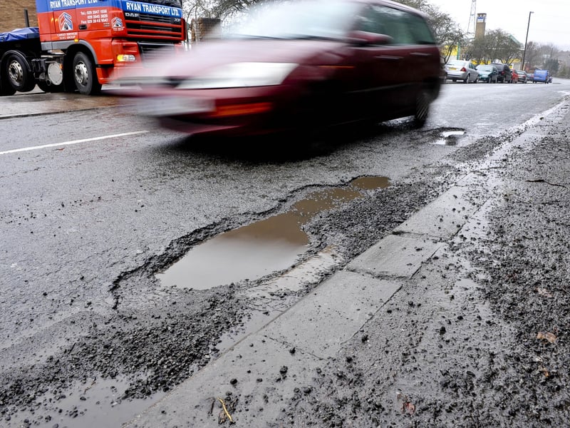 Sheffield's roads may be in a better state than they were a decade ago but there are still many potholes to look out for. A pothole costume should strike fear into the hearts of motorists in the city this Halloween. File photo: Ben Birchall/PA Wire