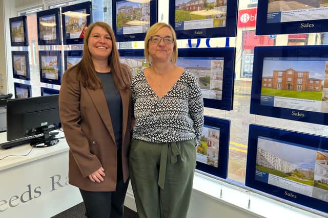 Reeds Rains manager Jayne Needham and lettings consultant Cheryl Westerman