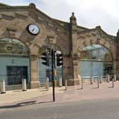 A man was arrested at Sheffield station, pictured, after a suspected robbery. Picture: Google streetview