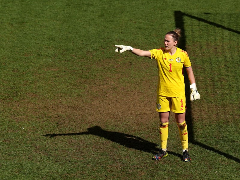 The Scotland number one will continue in between the sticks on the side’s return to Hampden Park.