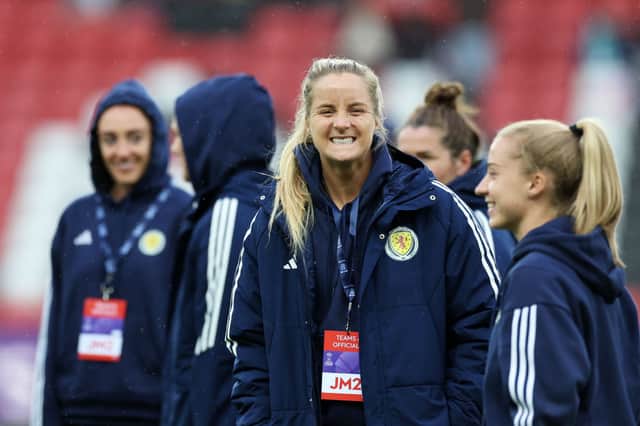 Who will start for Scotland Women against Belgium Women at Hampden Park tomorrow night? (Photo by Ian MacNicol/Getty Images)
