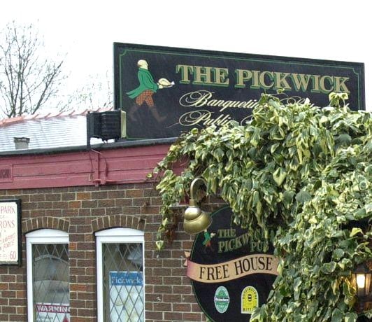 The Pickwick pub in High Green, Sheffield, in May 2001