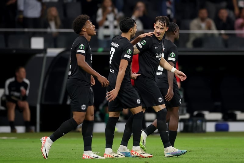 The defender scored his first goal in over three years for Eintracht Frankfurt last week.  Has made nine appearances so far, starting all nine of those games. 