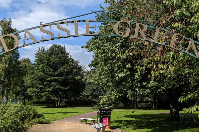 This is a historic area of Glasgow Green which lies next to Fleshers Haugh. It is an area of amenity parkland with maintained grass, mature and younger trees with a renewed path system.