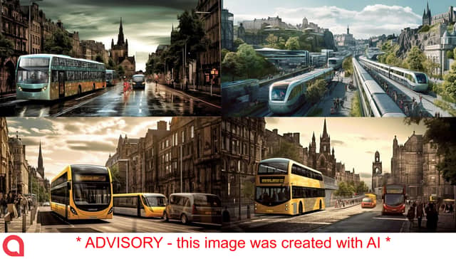 This is what Edinburgh is expected to look like in 2050 - according to AI