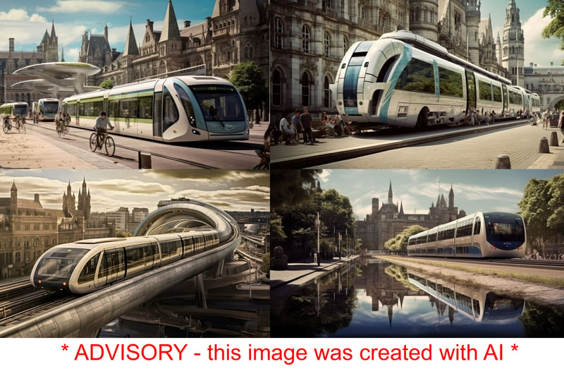 This is what Cardiff is expected to look like in 2050 - according to AI