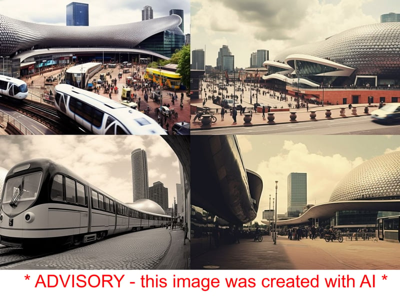 This is what Birmingham is expected to look like in 2050 - according to AI.