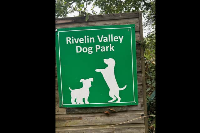 Michael Hill's Rivelin Valley Dog Park, in the Sheffield countryside. Picture: Michael Hill