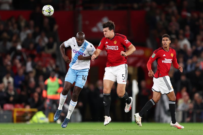 Has been under the microscope this season but was solid at the back for United. Made a key interception early in the game to deny a certain Palace goal as he cleared from in front of his own net.  