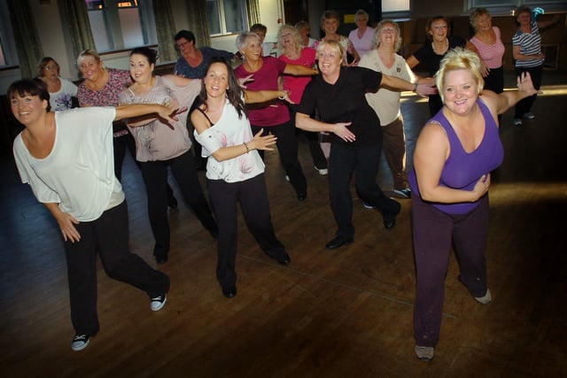 Beverly Thompson from Sunderland Keep Fit Association running a Zumba workout at St Gabriel's church hall in 2011.
