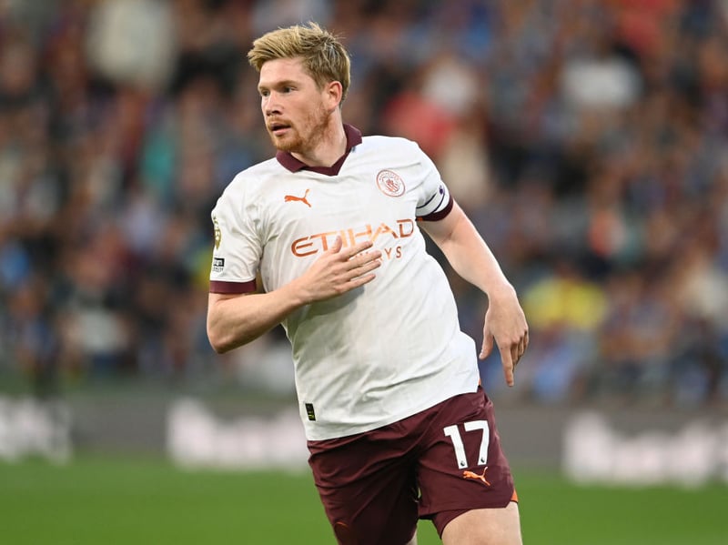 De Bruyne hasn’t featured since the opening day of the Premier League season and is currently sidelined with a hamstring injury. The Belgian still faces a number of weeks out and may not make his return to action until the new year.