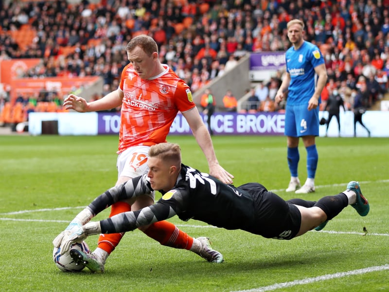 24-year-old Northern Ireland striker with four goals in 14 League One matches this term.