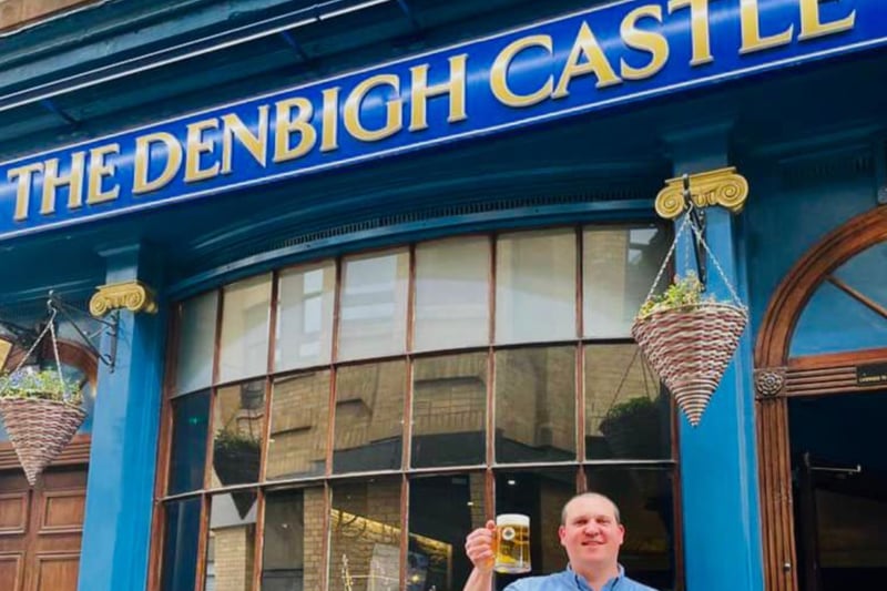 The Denbigh Castle is an old-fashioned pub, serving a range of draught and bottled beers. It has had many different identities over the years, and was in 2020 as the Denbigh Castle.
