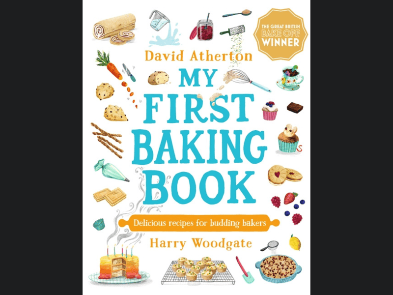 After winning Bake Off in 2019, David Artherton went on to publish My First Cook Book for children a year later. Despite it being aimed at children the beautiful illustrations and easy to follow recipes are perfect for those looking to get baking. 
