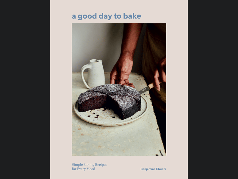 The second of Benjamina Ebuehi’s cookbooks, A Good Day to Bake, is full of sweet and savoury recipes which celebrate the ritual nature of baking. After beginning to bake at 14-years-old for fun, Benjamina made it to the quarter finals of Bake Off during series 7. 