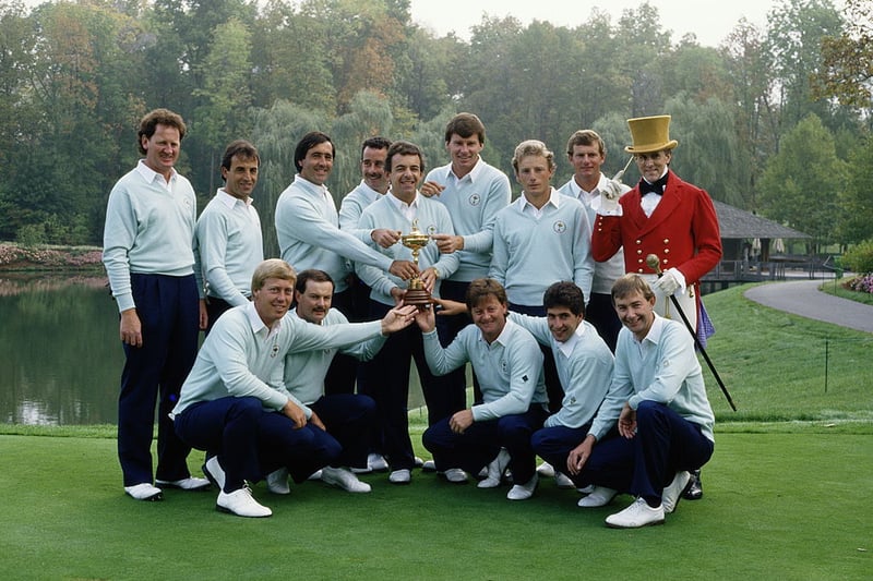 Muirfield Village, in Ohio, was the venue for Europe's successful defence of the trophy away from home in 1987. Tony Jacklin once again captained, with Spain's Seve Ballesteros the top scorer with 4 points out of a possible 5. The final score was 15-13 to Europe.