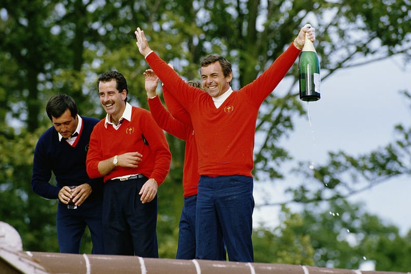 Europe's first Ryder Cup win (the USA were also defeated in 1929, 1933 and 1957 when they only played players from Great Britain and Ireland) came at the Belfry in 1985. Tony Jacklin captained and Europe's leading scorer was Spain's Manuel Piñero Sanchez with an amazing 4.5 points. The final score was 16.5-11.5.