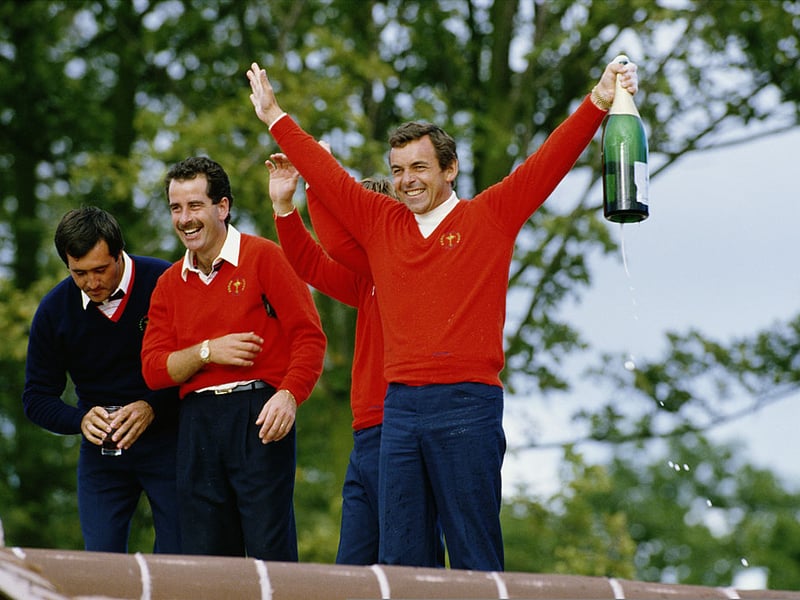 Europe's first Ryder Cup win (the USA were also defeated in 1929, 1933 and 1957 when they only played players from Great Britain and Ireland) came at the Belfry in 1985. Tony Jacklin captained and Europe's leading scorer was Spain's Manuel Piñero Sanchez with an amazing 4.5 points. The final score was 16.5-11.5.