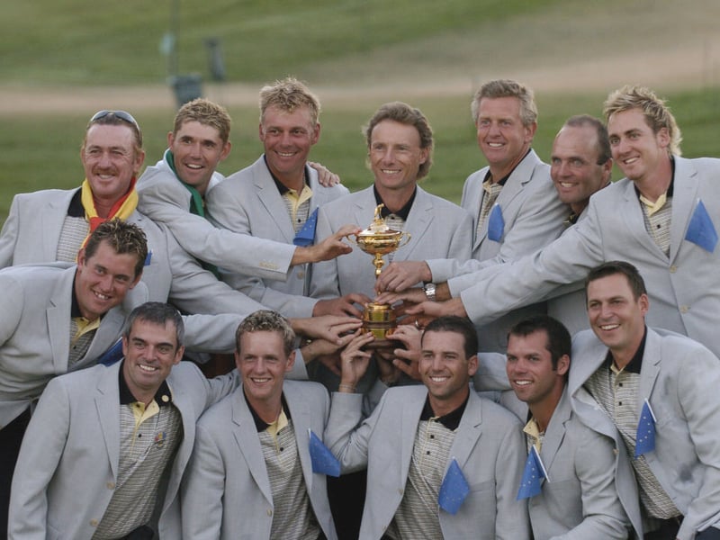 A second consecutive European win came at Oakland Hills Country Club, in Michegin, in 2004. Berhard Langer captained, with Spain's Sergio García and England's Lee Westwood both landing 4.5 points out of a possible 5. The final score saw Europe thrash the USA 18.5-9.5.