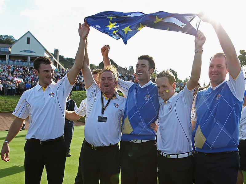 Normal service was resumed, after an unexpected loss in 2008, when Europe took the 2010 title at Wales' Celtic Manor. Ryder Cup hero Colin Montgomerie captained, with Luke Donald and Ian Poulter both contributing 3 points. The final score was a 14.5-13.5 win for Europe.