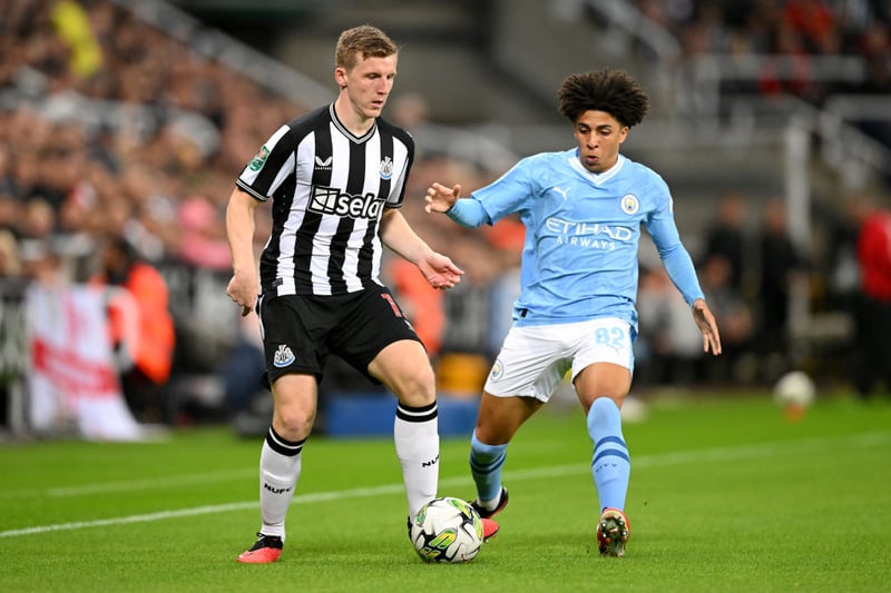 Extremely passive in the first-half as City targeted Newcastle’s left-hand side. Better after the break as United put pressure on the visitors’ defence. 