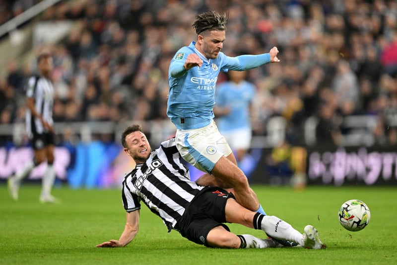 Produced a standout moment on his first start in 12 months with a quality last-ditch challenge to stop Jack Grealish going one-v-one in the first-half. 