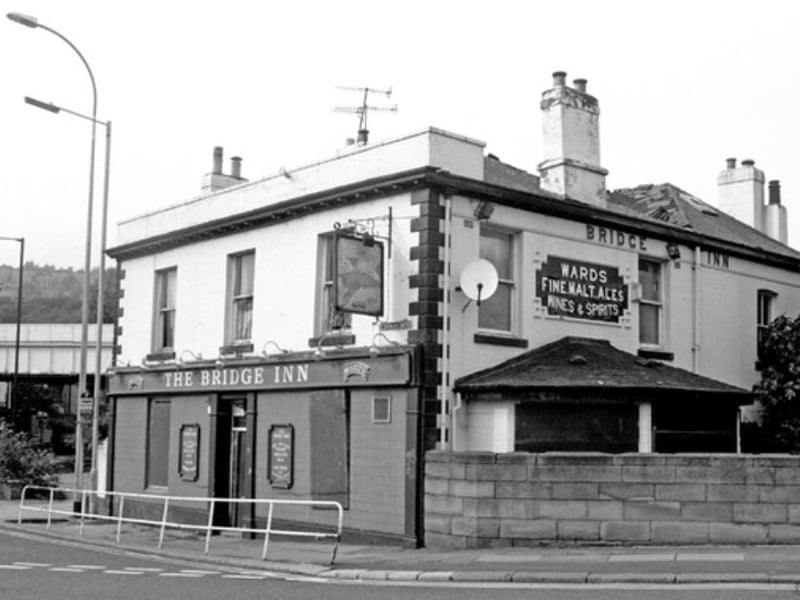 The Bridge Inn, on Meadowhall Road, Brightside, pictured in September 2005. It was demolished in 2007. Photo: Picture Sheffield/David Bocking/SLAI