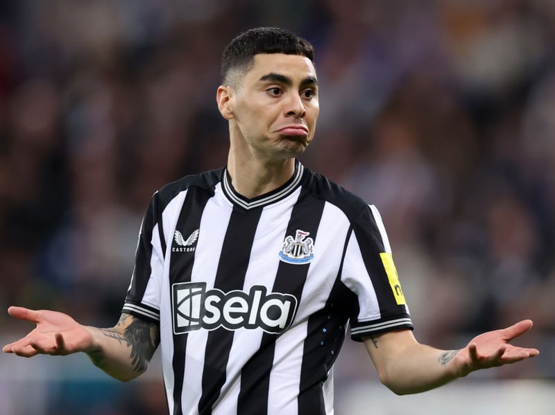 Almiron opened his account for the season at the weekend and will be eyeing a first goal of the season in front of the St James’ Park crowd this weekend.