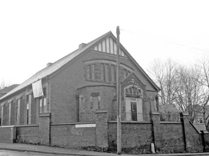 Norton Lees Parish Hall, on Norton Lees Road at the junction with Cliffe Field Road, pictured in 2004. It was demolished in May 2005. Photo: Picture Sheffield/David Bocking/SLAI