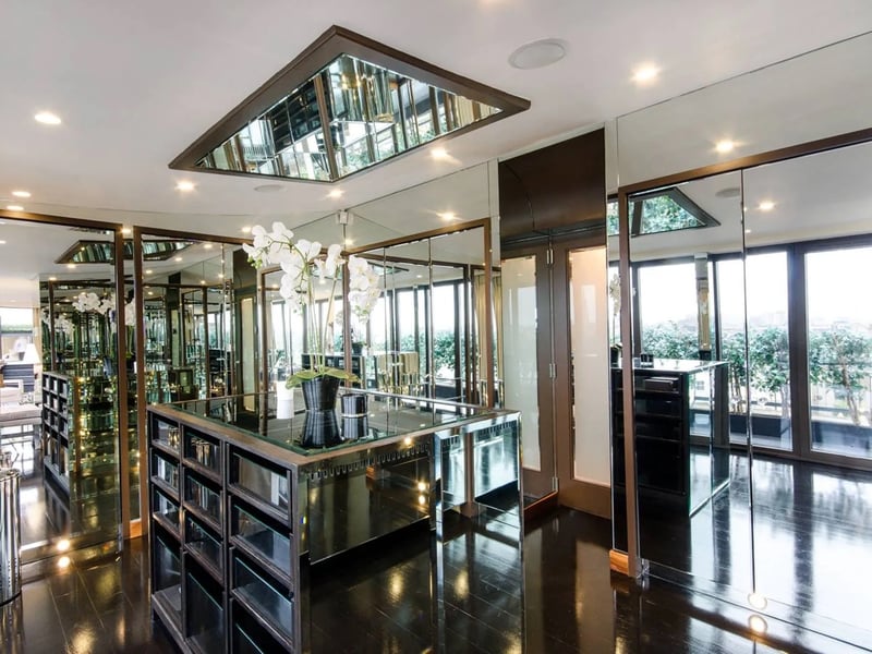 A magnificent reception room inside the property