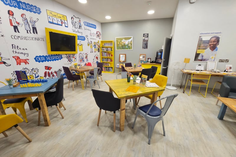 Visitors can enjoy the community hub at the back of the store during opening hours. The space can also be hired.