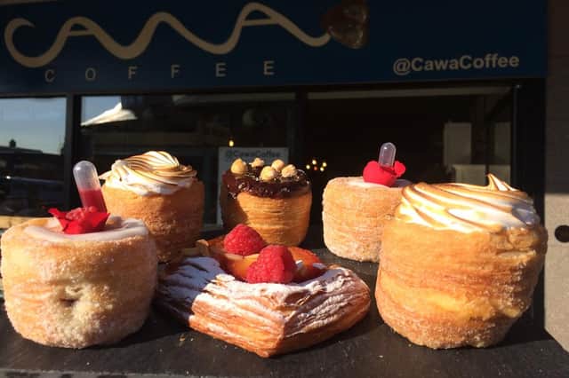 Some of the pastries at Cawa Coffee
