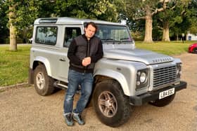 James Harrup-Brook says his Defender 90 is not a van - and a Traffic Penalty Tribunal adjudicator agrees.
