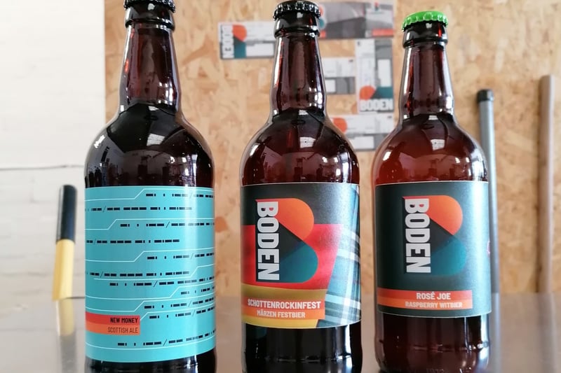 “Launched in 2019, Boden Brewing is a one-man operation based in the east end of Glasgow. Six core beers are available in bottle and keg.” 