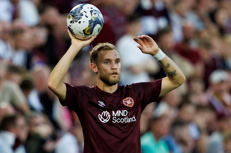 OUT - The Australian was stretchered off during Hearts’ fixture against St Mirren and is now set for several weeks on the sidelines.