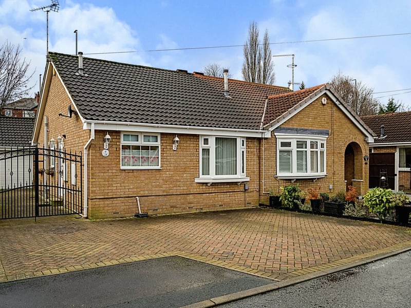 This 2 bed semi-detached bungalow on Hare Farm Avenue was reduced by 17.3 percent on September 11, to £215,000.