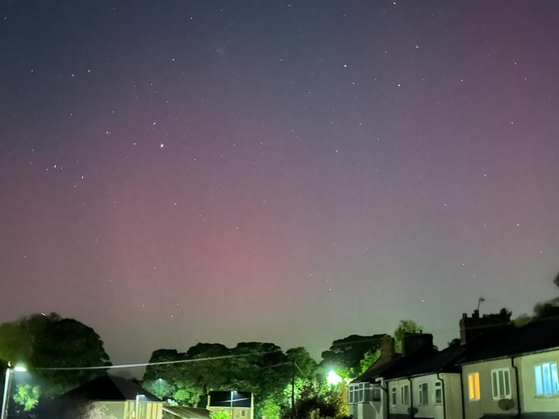 Sunita Rajani captured these photos of the aurora borealis from Crosspool, Sheffield, using her iPhone. She has offered advice to other people hoping to see and photograph the phenomenon