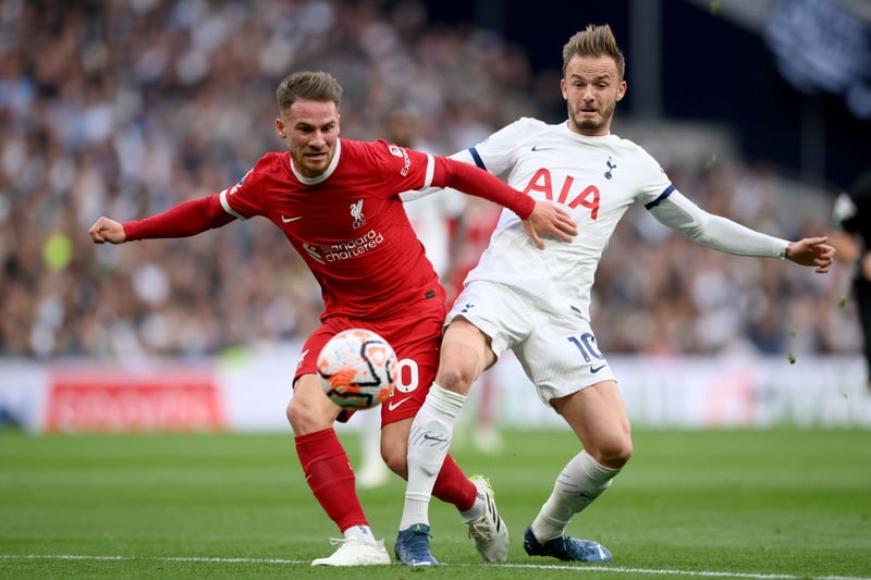 Five assists now for Maddison and when ever he got the ball, he looked like something good will happen for Spurs. 