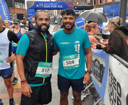 Many participants took part in the Bury 10k