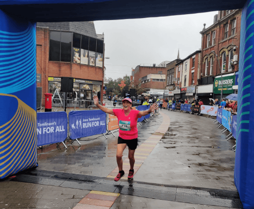 Many participants took part in the Bury 10k 
