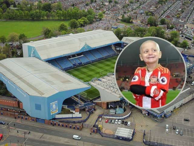 Two men have been arrested after footage was circulated online, purporting to show two men laughing as one of them held up a mobile phone appearing to show a photo of young Bradley Lowery in a Sunderland kit after the Owls lost 3-0 to the Black Cats in their Championship clash at Hillsborough on Friday, September 29, 2023