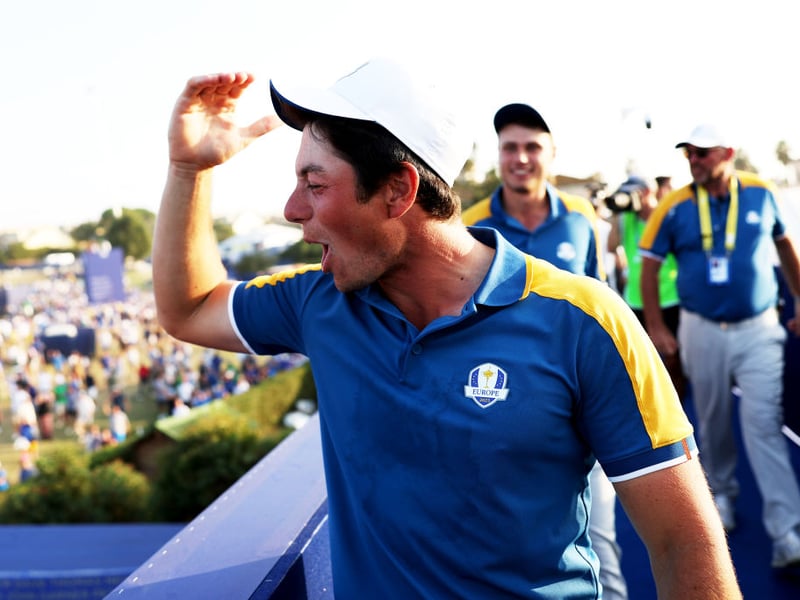 Norway's Viktor Hovland earned 3.5points from 5 games.