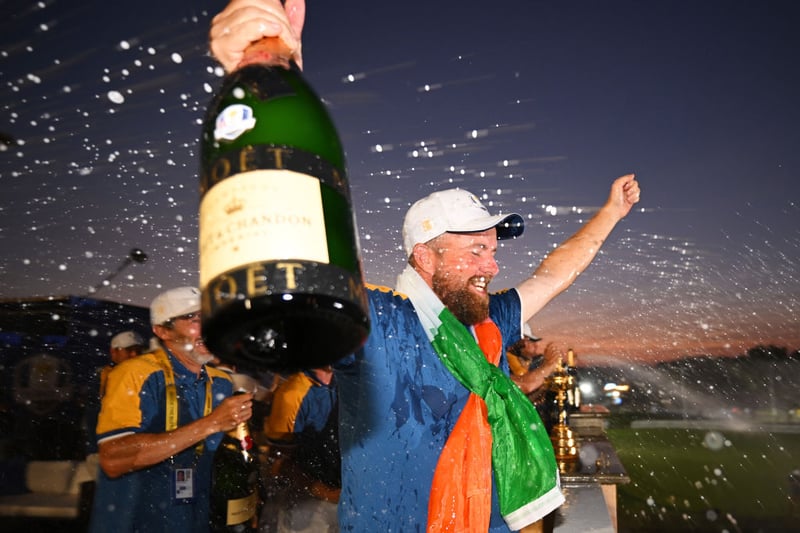 Ireland's Shane Lowry earned 1.5 points from 3 matches.