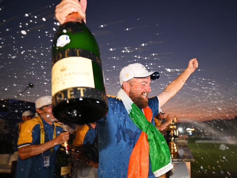 Ireland's Shane Lowry earned 1.5 points from 3 matches.