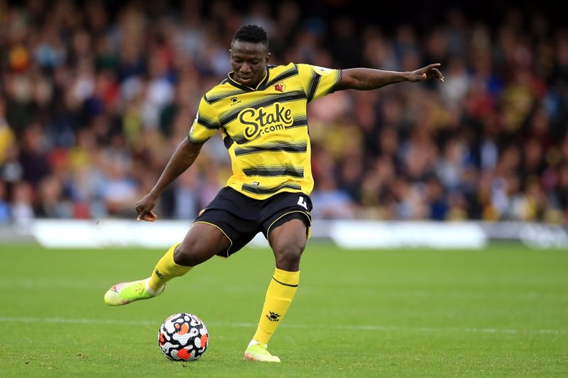 Nigeria’s Oghenekaro Peter Etebo was recently released from Watford. The 27-year-old midfielder has a market value of £1.5 million. 