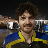 Richard Lawson is now set to ride for Sheffield Tigers in their first leg of their speedway premiership grand final against Ipswich on Tuesday. Picture: David Kessen, National World