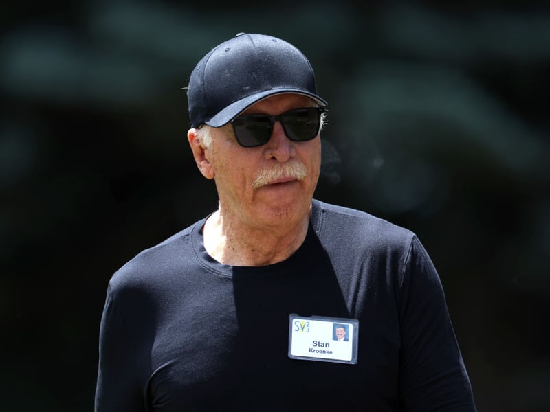 Arsenal owner Kroenke has a reported net worth of $7.7 billion.