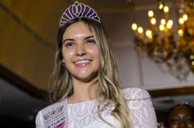 Dental nurse Natasha Beresford, 26, was crowned the winner of the world's first ever make-up free beauty pageant on Setpember 29, 2023. Picture: Lauren Cremer, FabUK / SWNS
